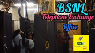 Students Visited to BSNL Telephone Exchange Office | Mahatma Gandhi Government School Sriganganagar