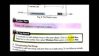 Class-8 Subject-Computer Chapter-7 (Part-2) Programming in Visual Basic