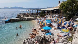 Nissaki Beach Corfu Greece in 4K