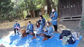 2025年 白幡神社(鶴見区東寺尾) 新年お囃子　生麦囃子保存会