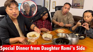 Daughter Romi Cooks Special Chicken Soup for Boju!! Family Having Dinner Together! Biswa Limbu Vlogs
