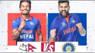 NEPAL VS INDIA ASIA CUP 2023 MATCH LIVE || NEP VS IND LIVE MATCH