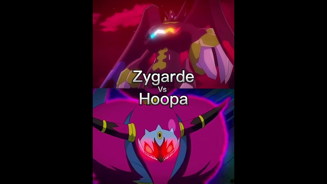 Zygarde vs hoopa! #pokemon #edits #hoopa #zygarde