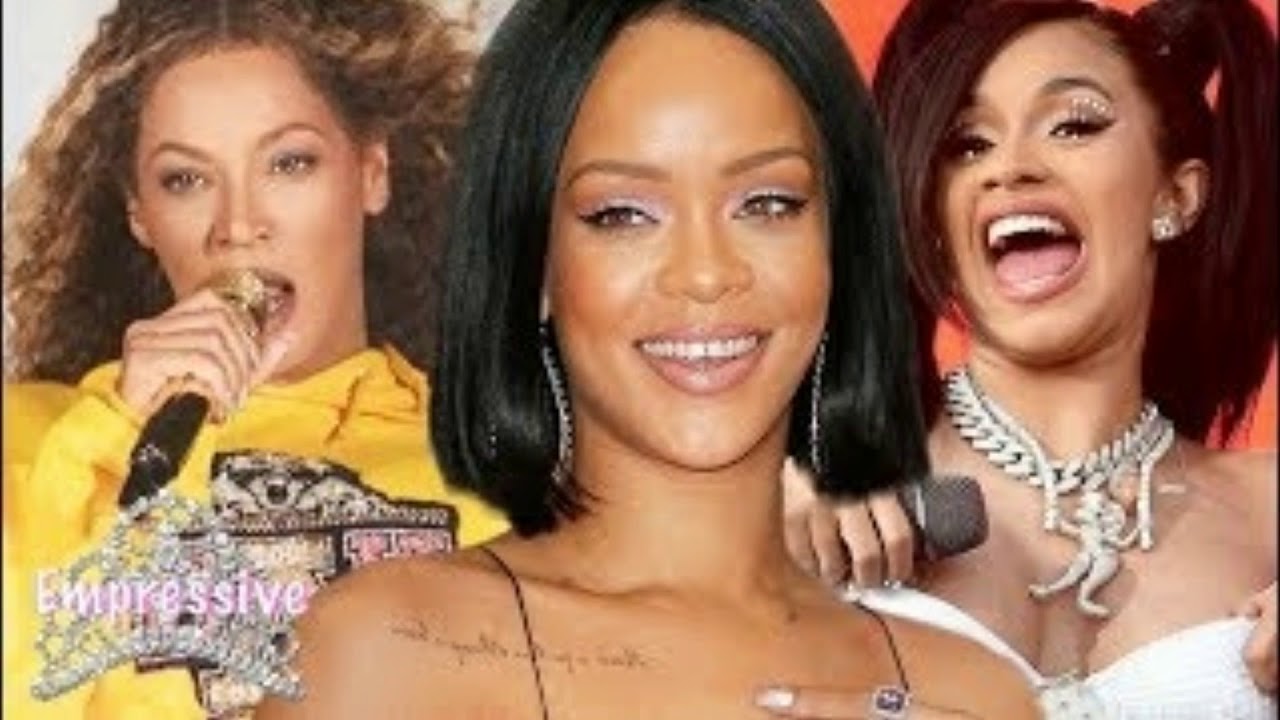 Rihanna And Beyonce Showing Supports Cardi B - YouTube