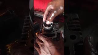 How to diesel polish cylinder piston fitting #mecanical #motorcycle #subscribe #shortsfeed #fypp #yt