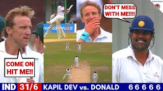 Kapil Dev vs Allan Donald : A Contest For the Ages | PACE VS AGGRESSION 😱🔥 | Who Had the Last Laugh?