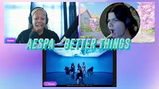 aespa 에스파 'Better Things' MV reaction
