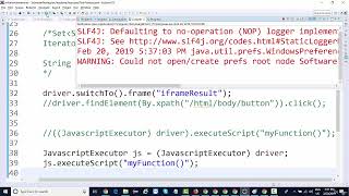 10 JavaScriptExecutor Calling and Injecting JavaScript functions
