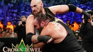 Braun Strowman vs Tyson Fury Crown Jewel Match 2019