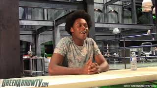 Echo Kellum | Arrow Season 6 on Set