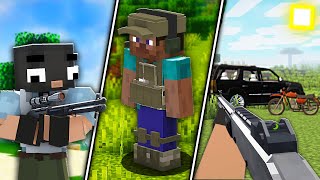How To Turn Minecraft Into A TACTICAL GUN GAME ! | timeless and classic gun mod (1.16.5)