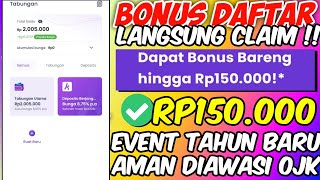 CUMA DAFTAR CLAIM RP150.000 PER AKUN, BISA DICAIRKAN, APK PENGHASIL SALDO DANA TERCEPAT 2025