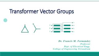 Vector Groups in Three Phase Transformers