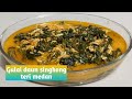 Resep Gulai Daun Singkong Teri Medan // Firdha Channel