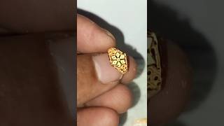 মাত্র ৩ রতি বেবি আংটি ডিজাইন, baby ring#gold #jewellery #shorts