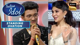 'Janam Janam' Song गाकर Jacqueline के Favourite बने Rishi | Indian Idol S13 | Standing Ovation