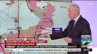 Generalul Virgil Bălăceanu explică noul plan de atac al ruşilor: Dacă vor face asta armata ucrainean