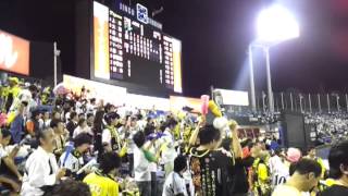 2012.9.27 ヤクルトvs阪神 7回裏攻撃前　東京音頭