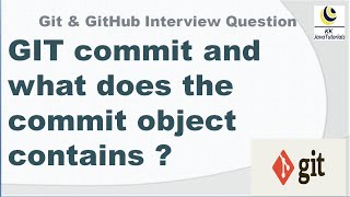 What is a GIT commit and what does the commit object contains ? || Git & GitHub Interview question