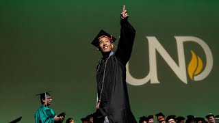 UND Winter Commencement - Undergraduate Degrees Ceremony (JDOSAS, Nistler CoBPA, CEHD)