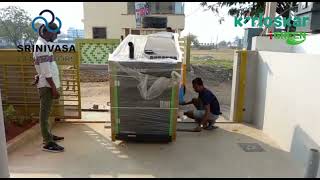 20kVA Kirloskar iGreen Generator Unloading \u0026 Installation at Guntur, Andhra Pradesh