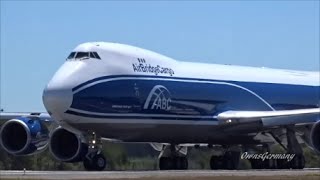 AirBridgeCargo Boeing 747-8F Functional Test Flight @ KPAE Paine Field