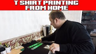 T Shirt Printing At Home For 13 Years Working From Home