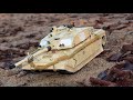 papermodel full build of british tank challenger 2 in 1 25 scale