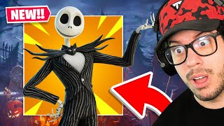 I got JACK SKELLINGTON in Fortnite EARLY!