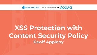 XSS Protection with Content Security Policy
