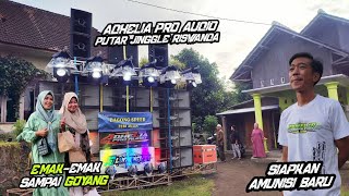 Ampuh Sound Glowingnya malang Selatan 🔥Adhelia Pro Audio putar jingle Riswanda