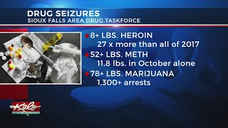 Drug Use, Drug Arrests On The Rise Sioux Falls