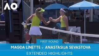 Magda Linette v Anastasija Sevastova Extended Highlights (1R) | Australian Open 2022