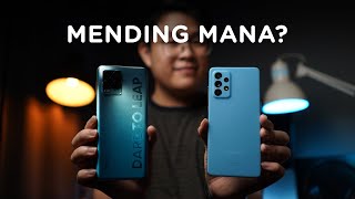 realme 8 Pro vs Samsung A52: Beda Rp 500Ribu! Mending?