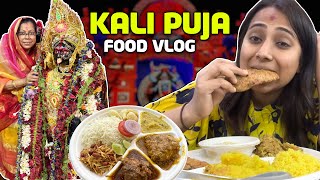 Kali Puja Food Vlog 2024 - Authentic Bengali Food for 24 Hours