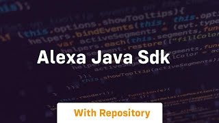 alexa java sdk