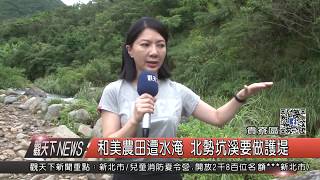 1060619觀天下新聞HD03 貢寮區和美農田遭水淹 北勢坑溪要做護堤