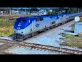 amtrak po40 heading plant city on plant city rail cam