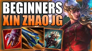 HOW TO PLAY XIN ZHAO JUNGLE & CARRY THE GAME FOR BEGINNERS! - Gameplay Guide League of Legends