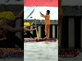 Anak Tari Pacu Jalur Ini Uniiik LagiiiiSeperti Sedang Memimpin Lagu Indonesia Raya .