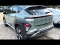 mirage green 2024 hyundai kona limited awd