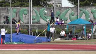 20160402 国体強化記録会 男子棒高跳 宮川泰明選手4m90