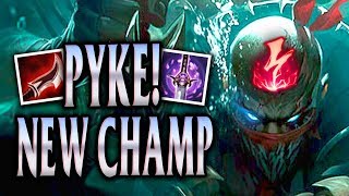 NEW CHAMPION PYKE! BROKEN PENTAKILL RAGE! - League of Legends S8
