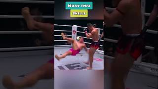 Muay thai leg kick #muaythai #onechampionship #mma