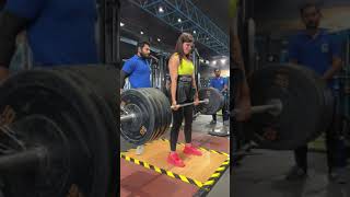 Deadlift after so long🔥 Guess the total weight? #shorts #imkavy