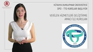 DPÜ - TTO Kursları Başlıyor | KÜTAHYA DUMLUPINAR ÜNİVERSİTESİ