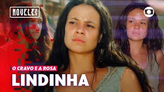 Lindinha: paixão não correspondida, trambicagem e mais! | O Cravo e a Rosa | Novelei | TV Globo