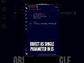 🥰🥰 Object as a Single Parameter in JavaScript ES6 #shorts #javascript #programming #coding #js