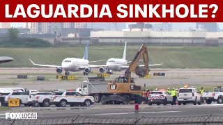 LaGuardia sinkhole sparks travel chaos before Memorial Day weekend