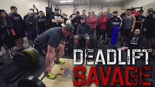 BECOME A DEADLIFT SAVAGE! At Alan Thrall's Untamed Strength Gym ft. Mark Bell and Silent Mike